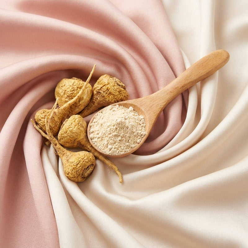 Maca root and powder